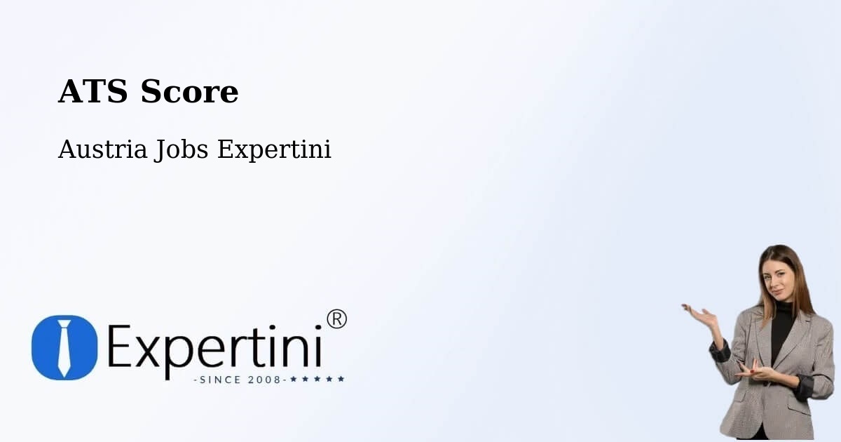 Resume ATS Score & Job Description Match Tool – Wörgl - Austria Jobs Expertini
