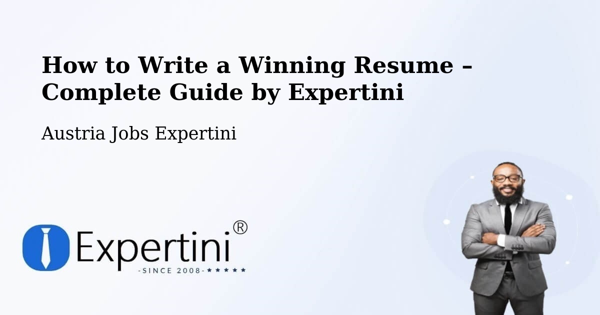 Resume Writing Guide for Job Seekers – Wörgl - Wörgl, Austria Jobs Expertini